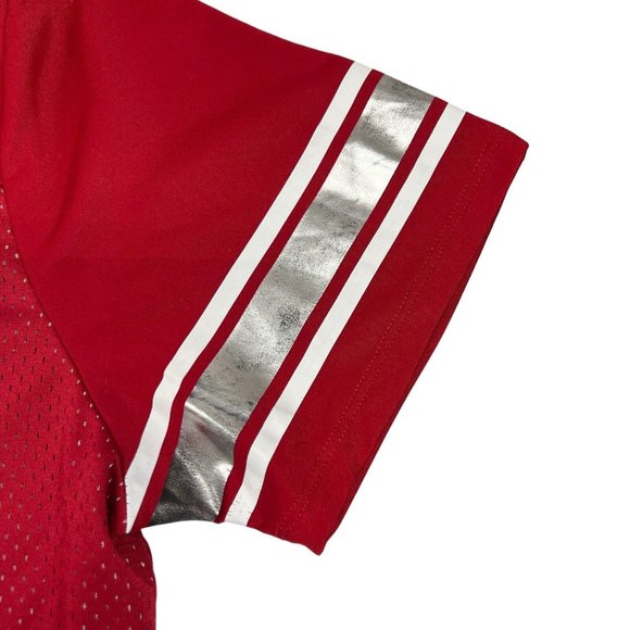 Majestic Football Jersey Women XL Atlanta Falcons Julio Jones #11 NFL Team - Picture 5 of 9